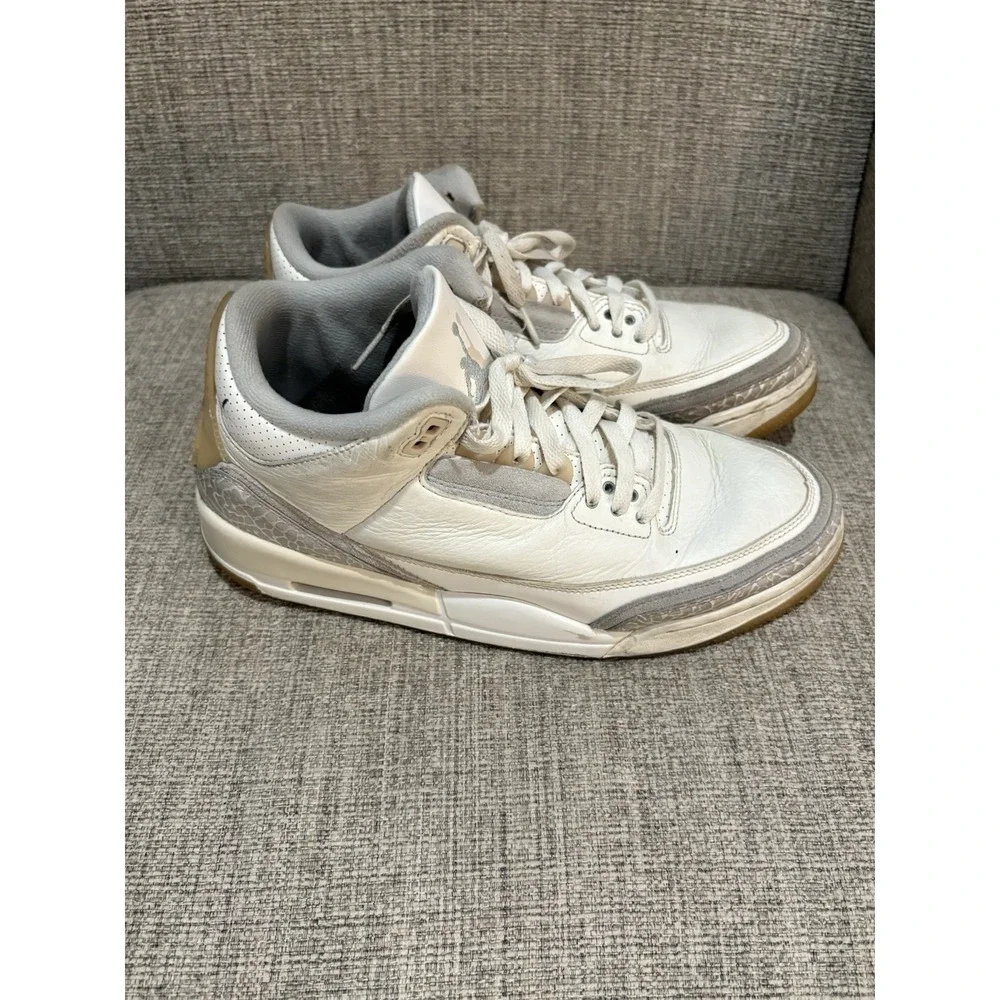 Nike‎ Air Jordan 3 Retro SE Craft Ivory Grey Mist FJ9479-100 Men's Sz 10